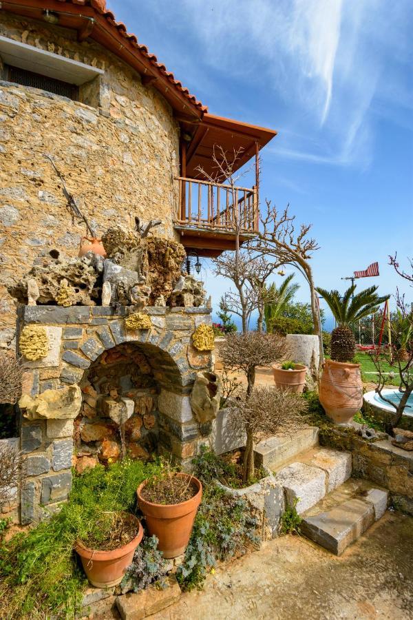 Traditional Windmill-Milos Kroustas المظهر الخارجي الصورة